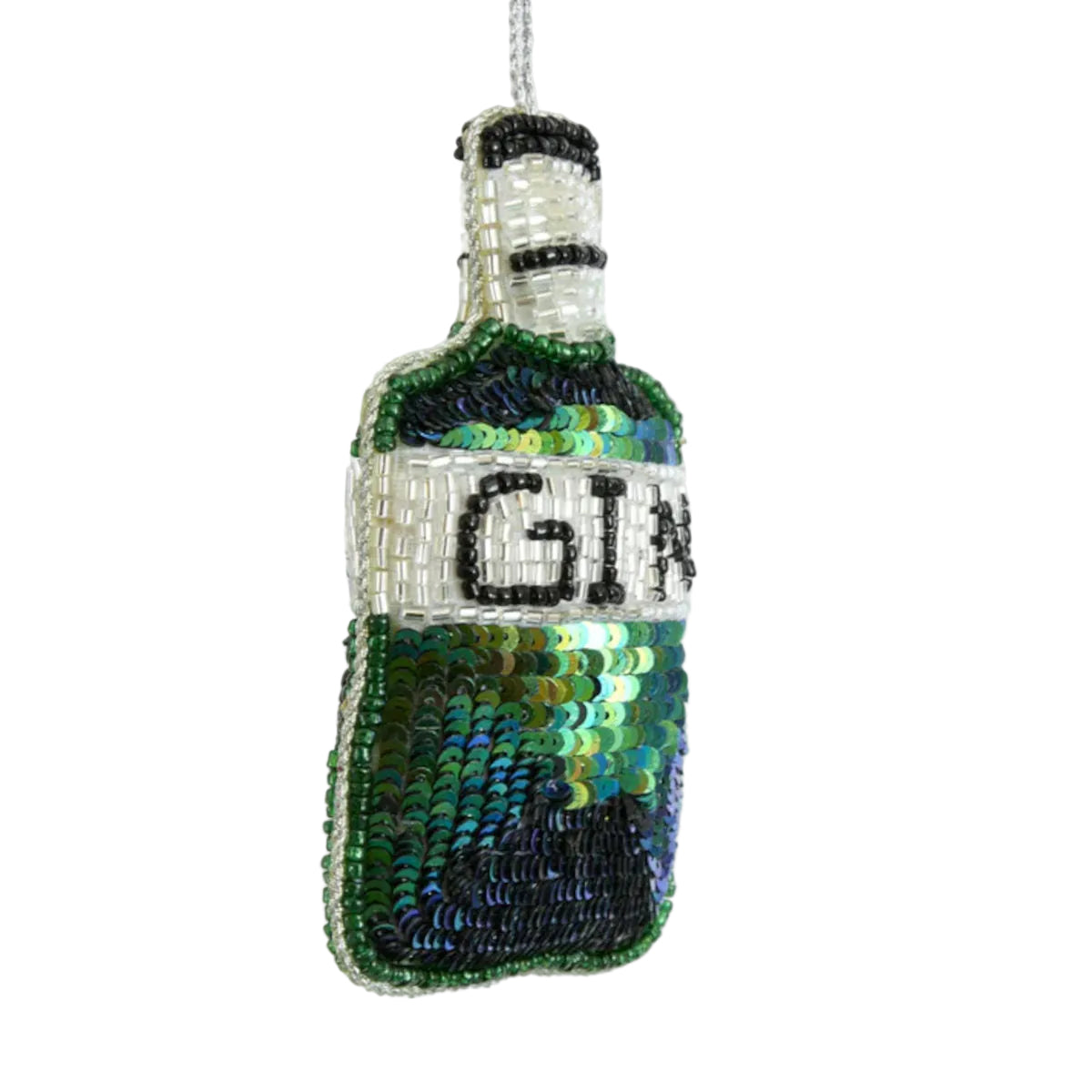 Vixen & Velvet Gin Sequin Decoration 13cm | Minimax