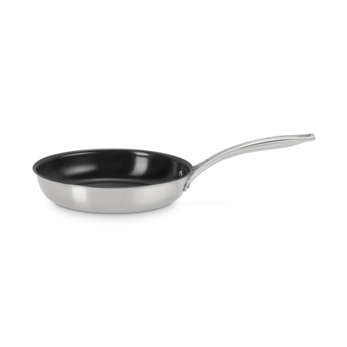 Le Creuset Essential 3-ply Stainless Steel Frying Pan Non Stick 24cm | Minimax