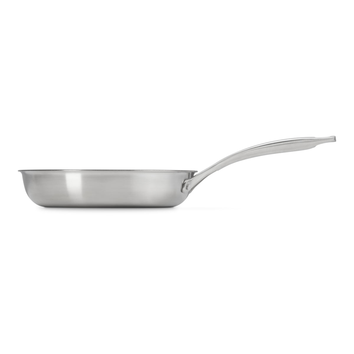 Le Creuset Essential 3-ply Stainless Steel Frying Pan Non Stick 24cm | Minimax