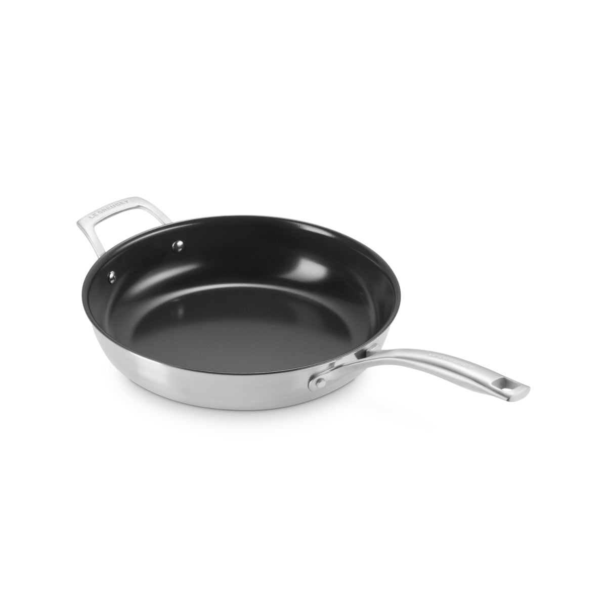 Le Creuset Essential 3-ply Stainless Steel Frying Pan Non Stick 28cm | Minimax