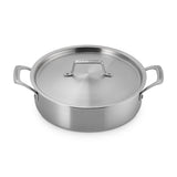 Le Creuset Essential 3-ply Stainless Steel Sauteuse 24cm | Minimax