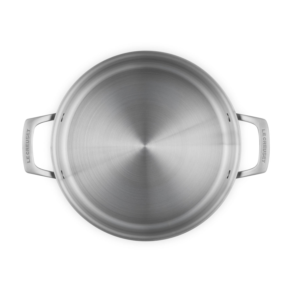 Le Creuset Essential 3-ply Stainless Steel Sauteuse 24cm | Minimax