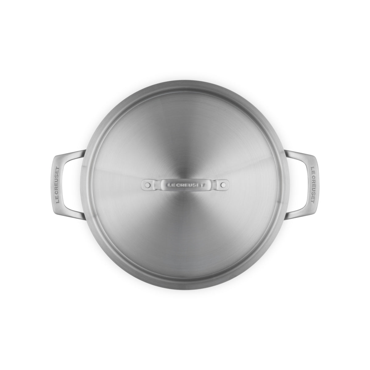 Le Creuset Essential 3-ply Stainless Steel Sauteuse 24cm | Minimax