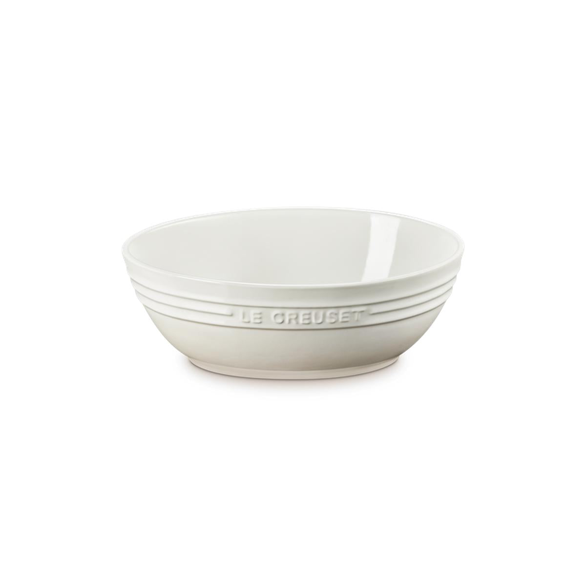 Le Creuset Stoneware Oval Serving Bowl Meringue 29cm | Minimax