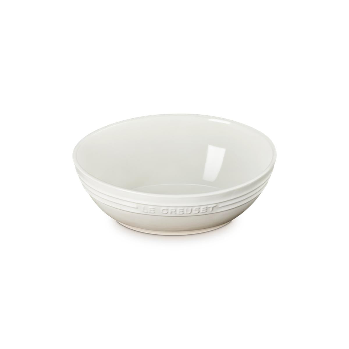 Le Creuset Stoneware Oval Serving Bowl Meringue 29cm | Minimax