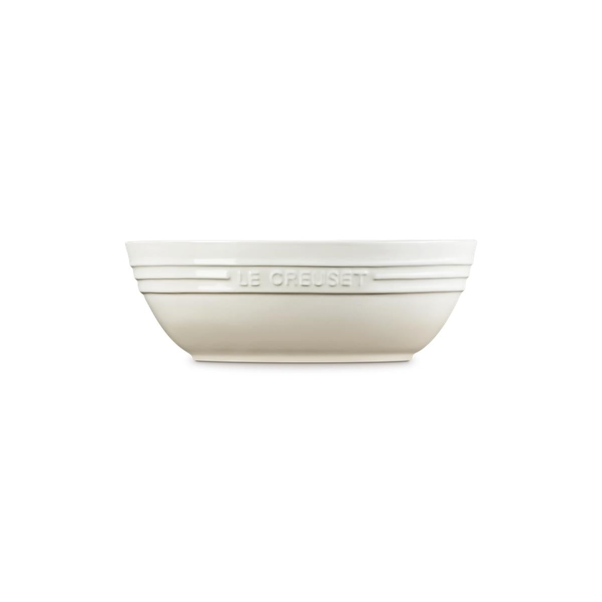 Le Creuset Stoneware Oval Serving Bowl Meringue 29cm | Minimax
