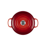 Le Creuset Signature Deep Casserole Cerise 26cm | Minimax