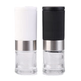 Integra Mini Upside-Down Salt & Pepper Mill Black & White