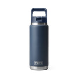 YETI Rambler Straw Bottle Navy 769ml | Minimax