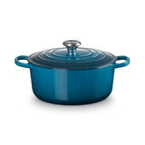 Le Creuset Signature Casserole Deep Teal 26cm | Minimax