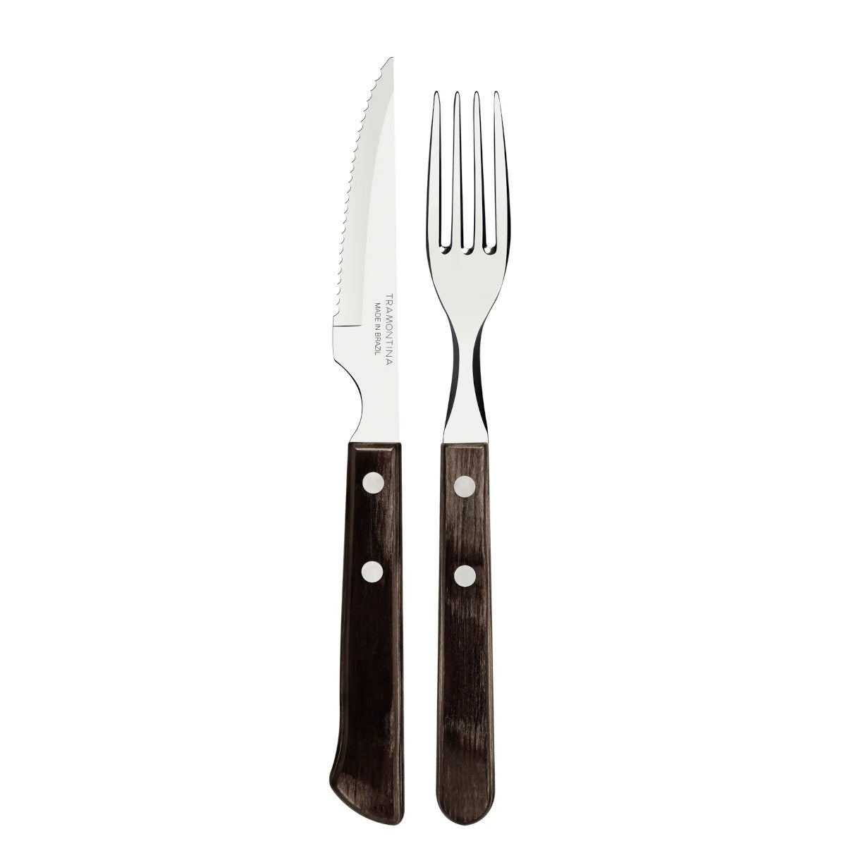 Tramontina Stainless Steel Spanish Steak Flatware Set 12 Piece | Minimax