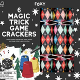 The Paperie Foxy Novelty Crackers Abracadabra Magic Trick Game 30cm Set Of 6
