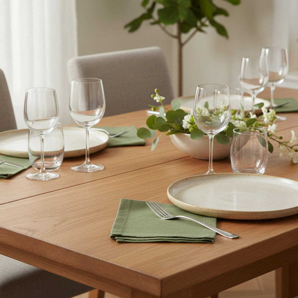 Madras Link Jetty Napkin Sage Set of 4