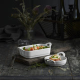 Pillivuyt Toulouse Rectangular Lasagne Dish White 29x24cm