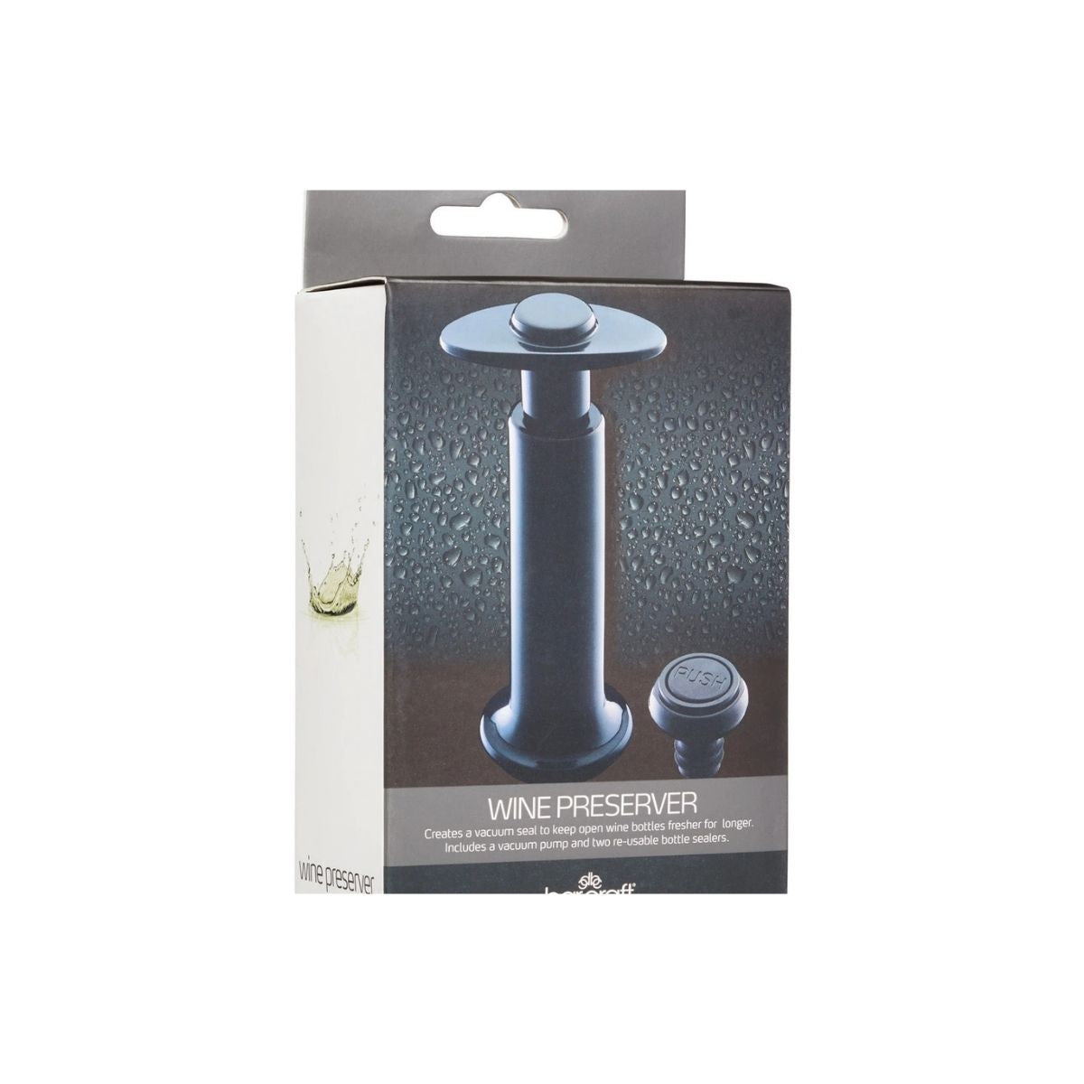 BarCraft Deluxe Wine Preserver Set 3 Piece