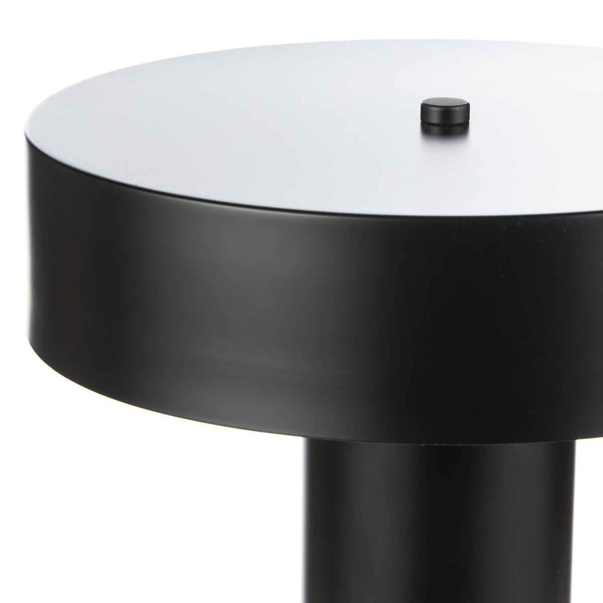 Amalfi Thiago Metal Table Lamp Black 30x30x33cm
