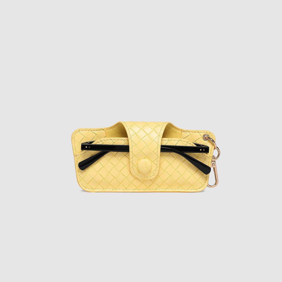 Louenhide Skittle Sunglass Case Woven Butter Yellow | Minimax