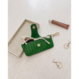 Louenhide Skittle Sunglass Case Woven Green | Minimax