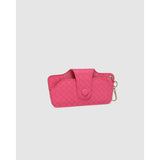 Louenhide Skittle Sunglass Case Woven Hot Pink | Minimax