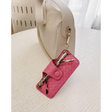 Louenhide Skittle Sunglass Case Woven Hot Pink | Minimax