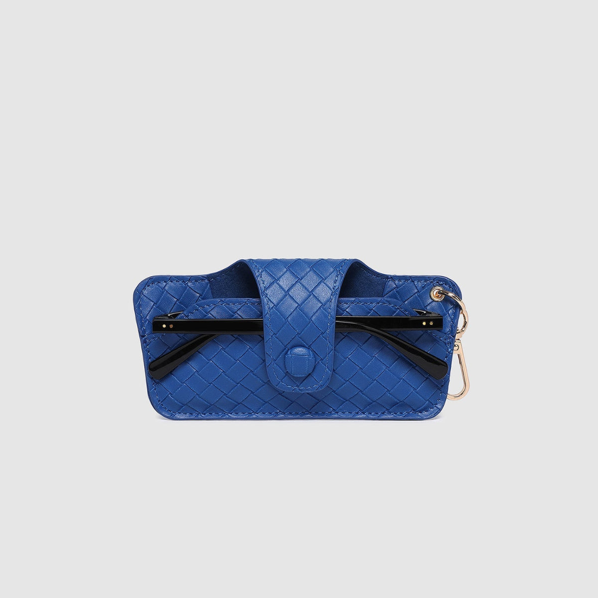 Louenhide Skittle Sunglass Case Woven Ocean Blue | Minimax