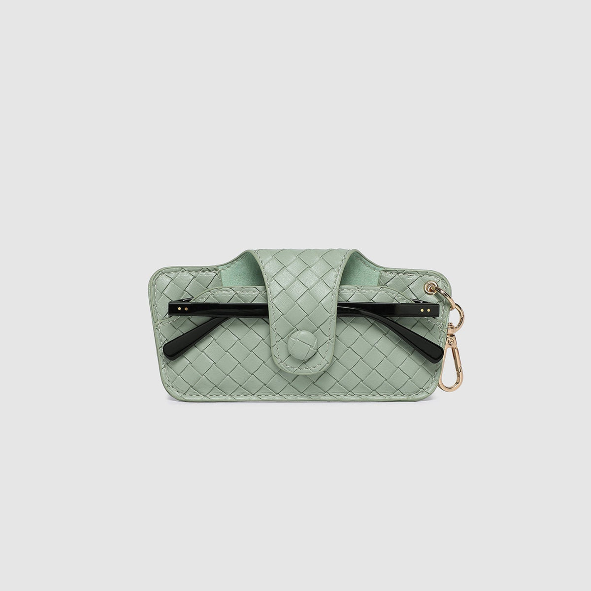 Louenhide Skittle Sunglass Case Woven Sage Green | Minimax