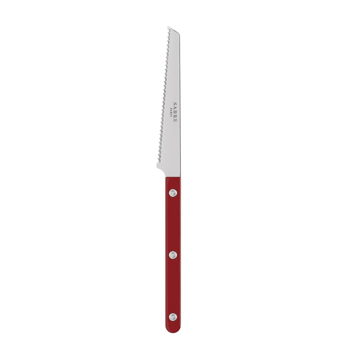 Sabre Bistrot Solid Tomato Knife Burgundy | Minimax