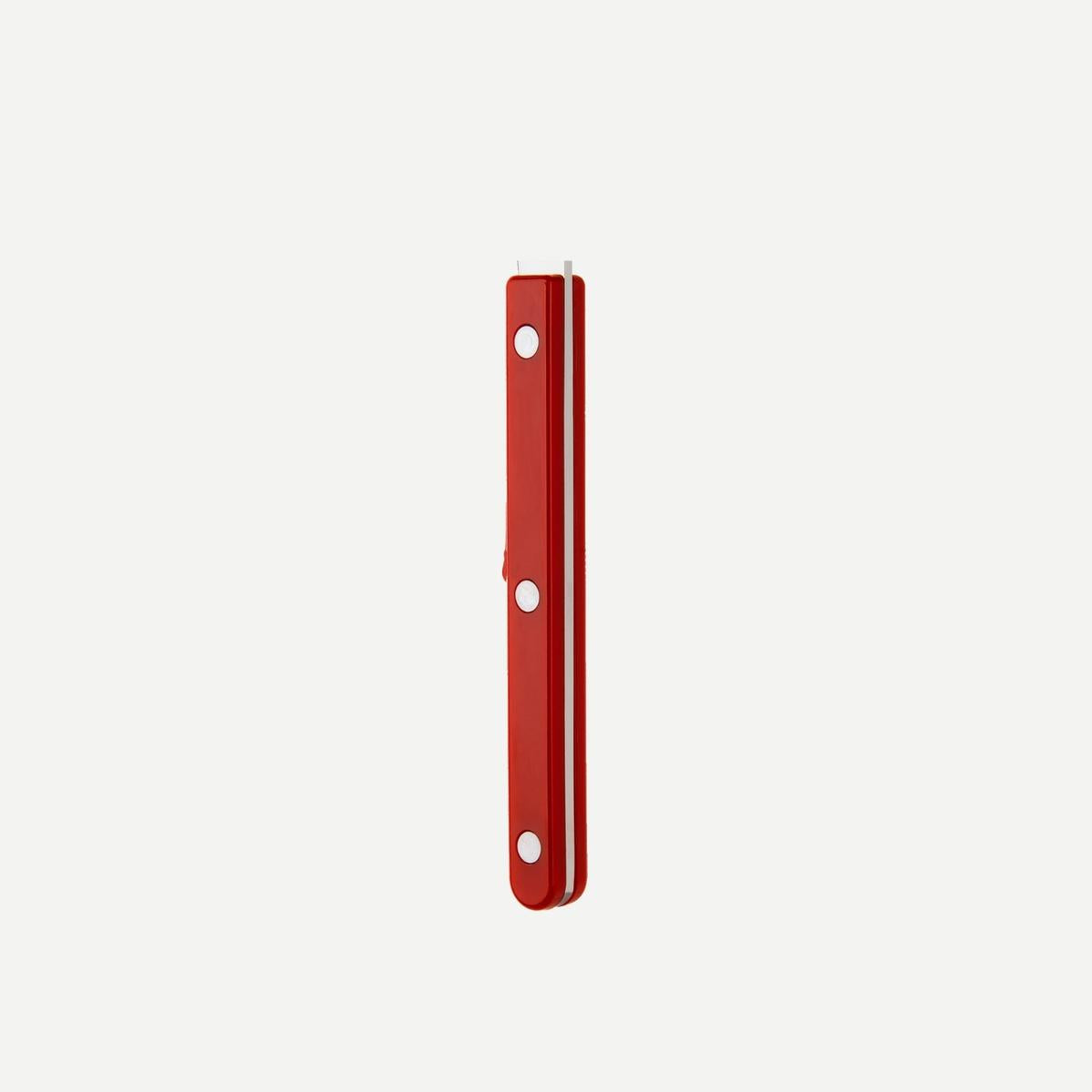 Sabre Bistrot Solid Tomato Knife Burgundy | Minimax - handle 