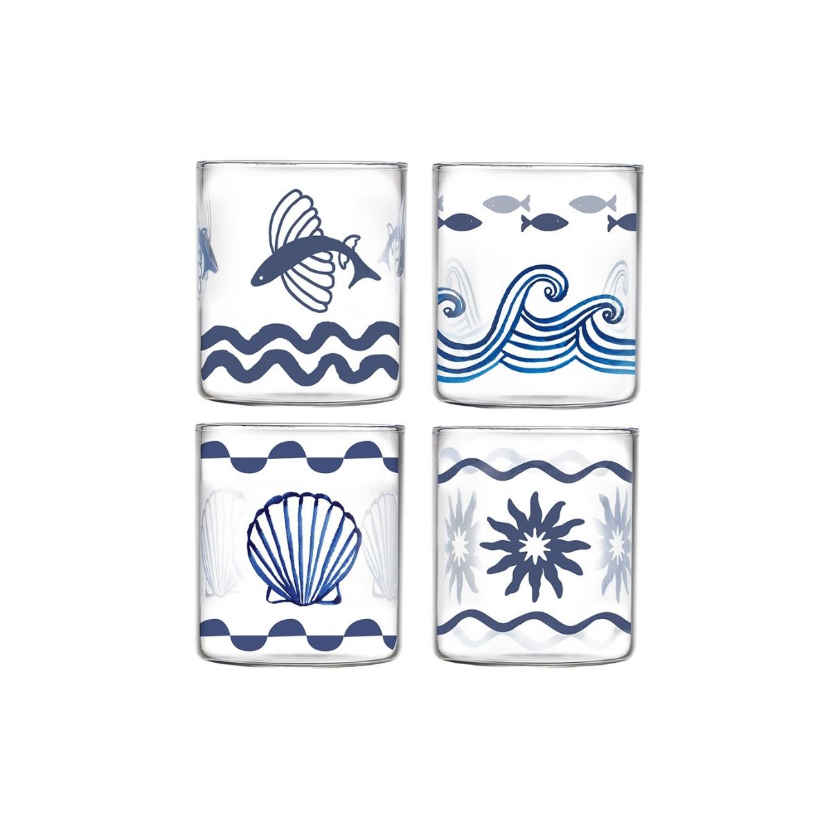 Porto Nautilus Tumblers 320ml Set of 4