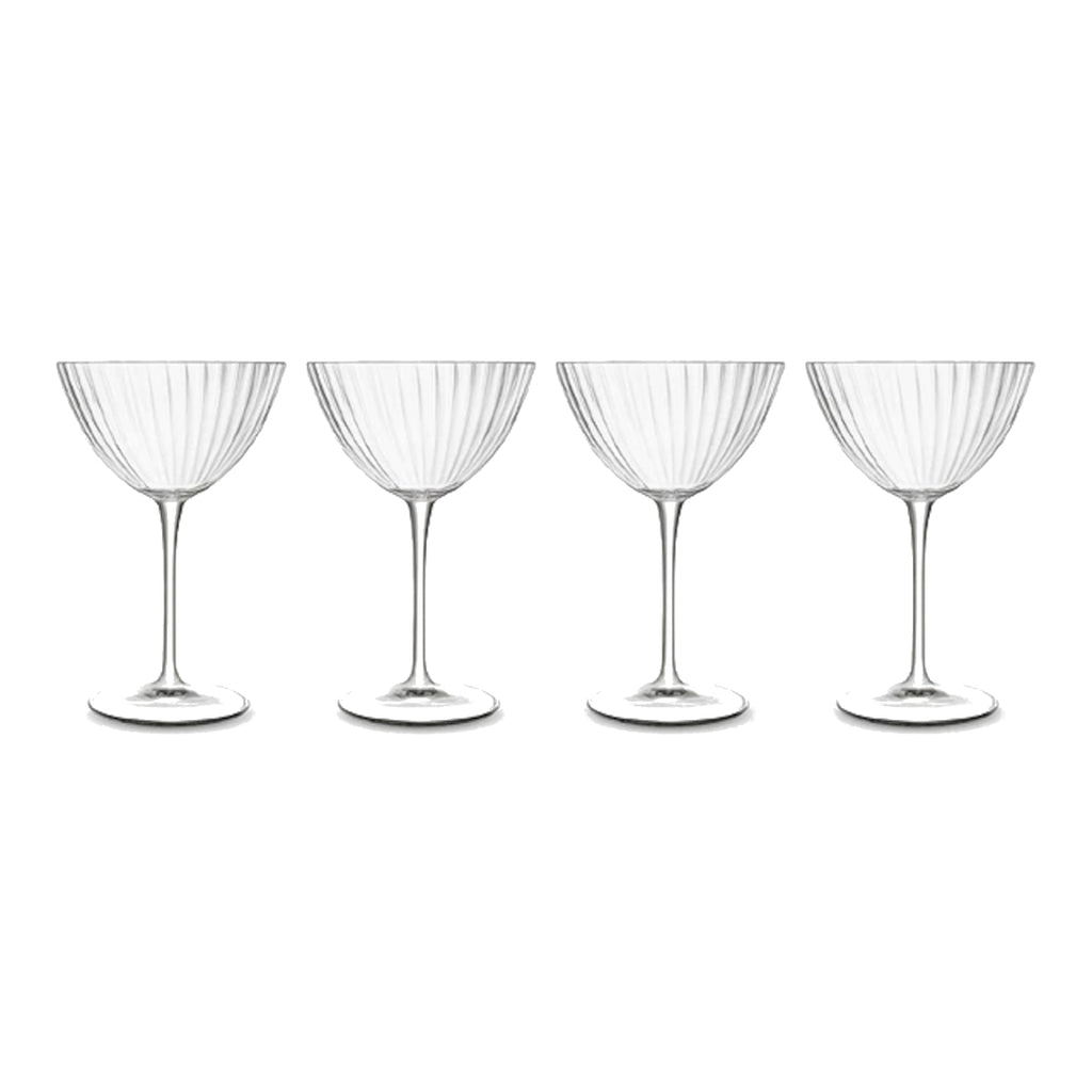 Luigi Bormioli Optica Martini Glass 220ml (Set of 4) | Minimax 