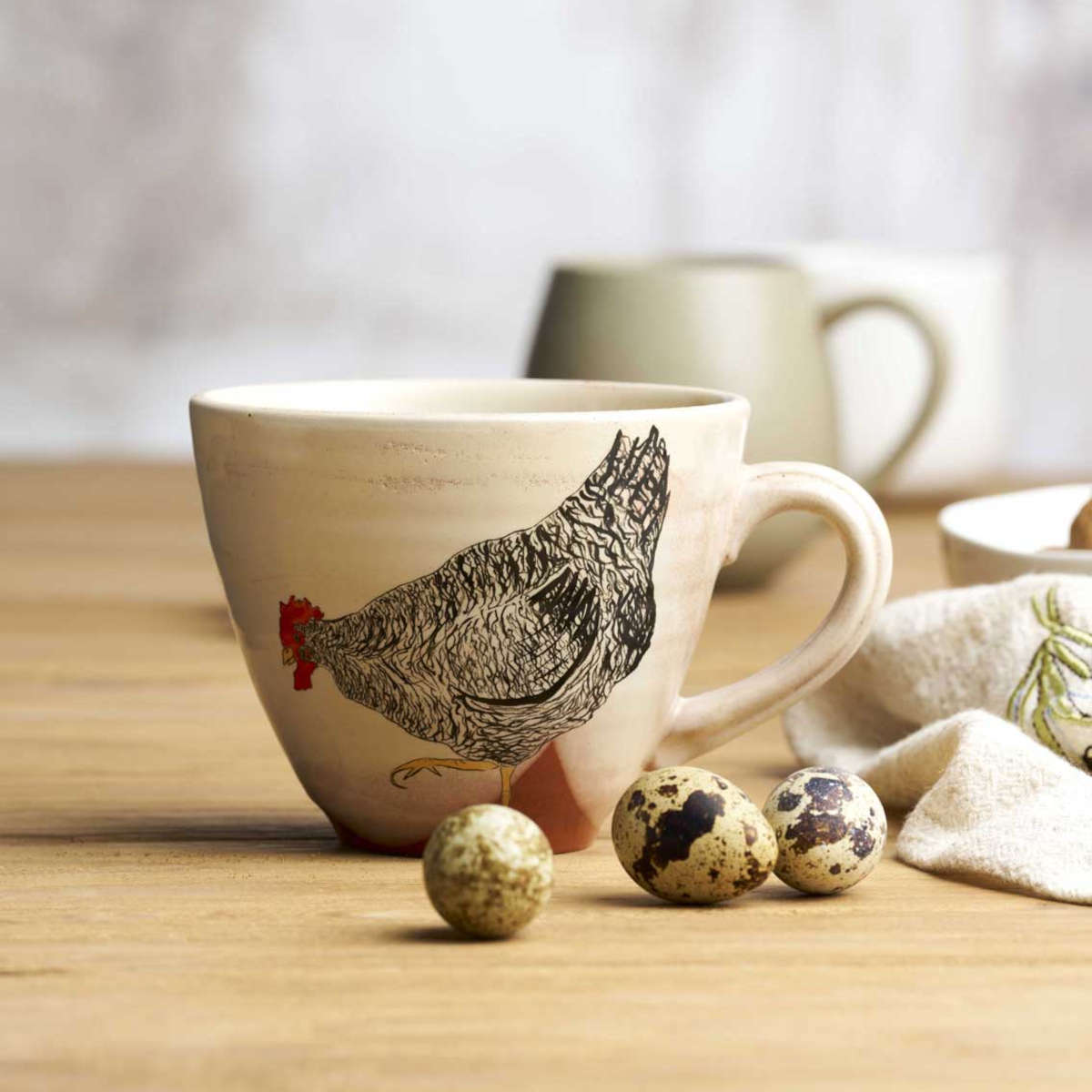 Robert Gordon Emogen Clark Chicken Mabel Mug 530ml | Minimax