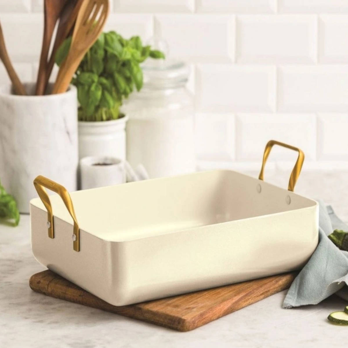 GreenPan Padova Roaster Cream 35cm