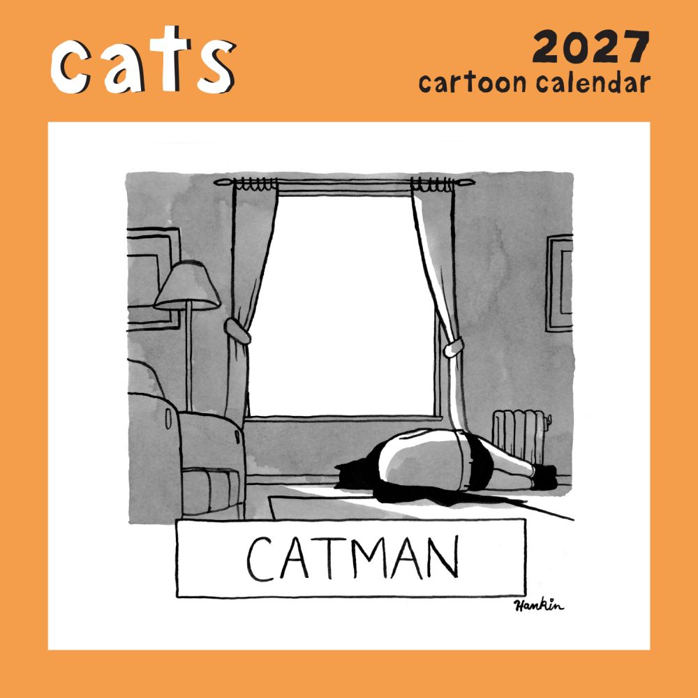 2027 NY CATS CALENDAR 30x30 | Minimax