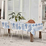 Madras Link Positano Tablecloth Blue 140x250cm | Minimax