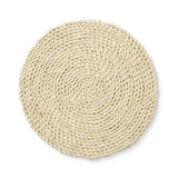 Madras Link Braid Maize Natural Table Mat 33cm