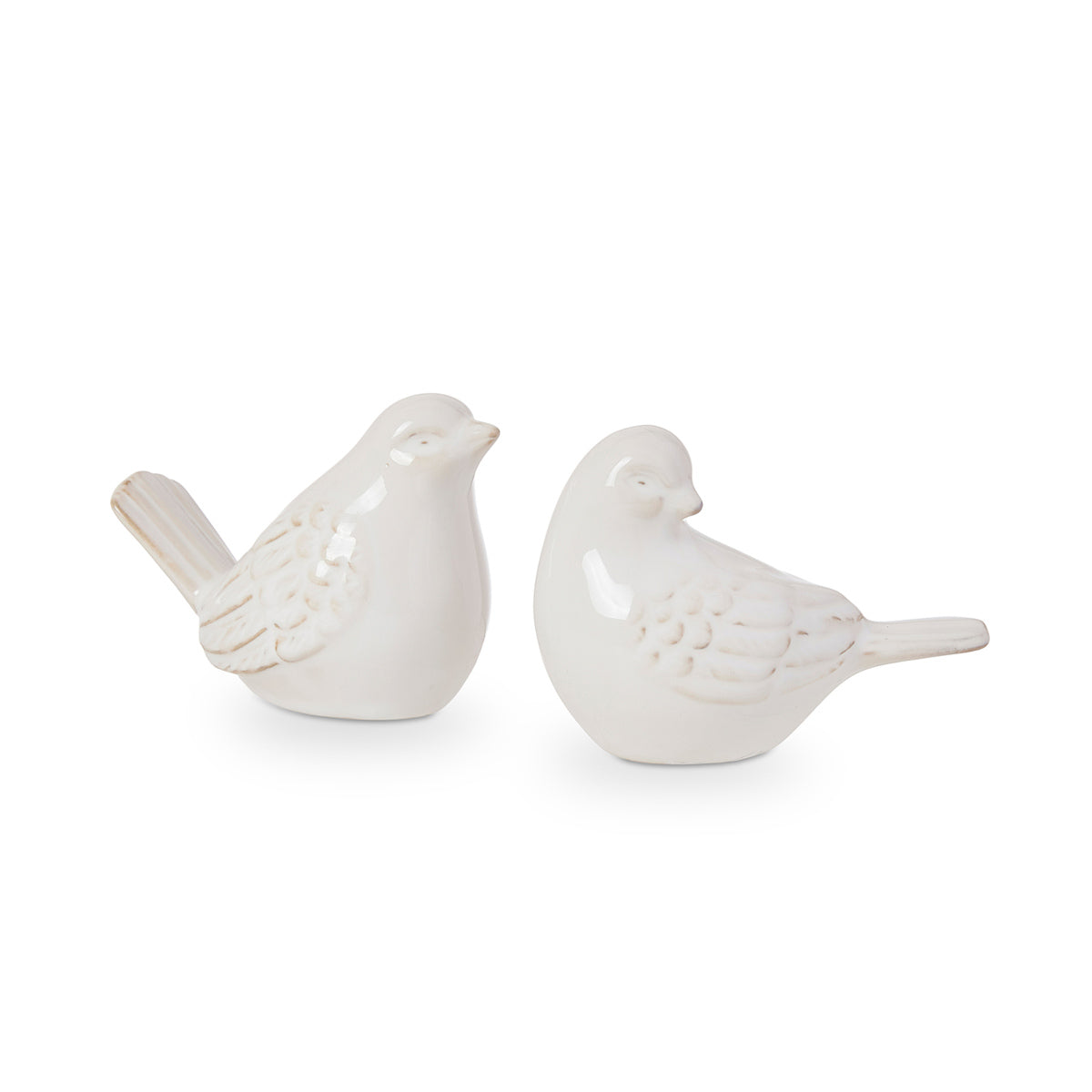 Madras Link Ceramic Bird Cream Set of 2 | Minimax