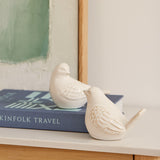 Madras Link Ceramic Bird Cream Set of 2 | Minimax