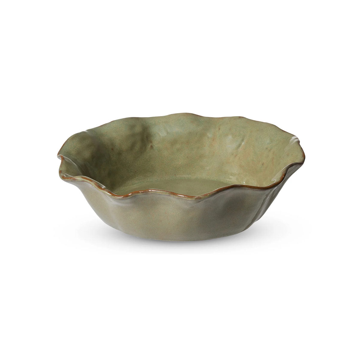 Madras Link Marseille Wavy Bowl Green 10x3cm | Minimax