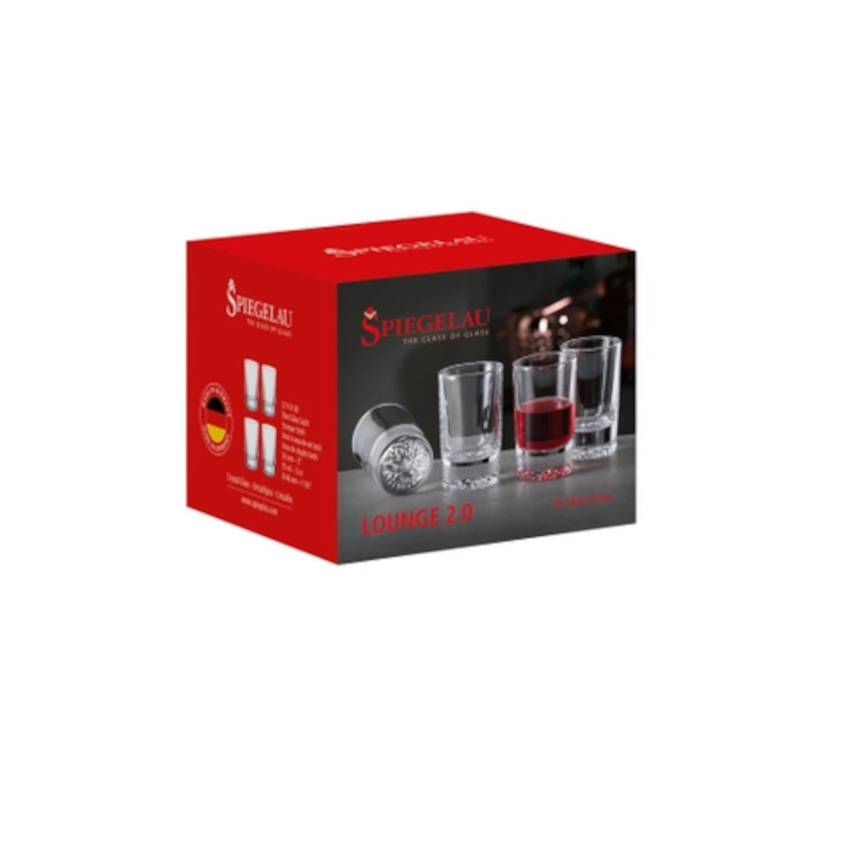 Spiegelau Lounge 2.0 Shot Glass 55ml (Set of 4) | Minimax