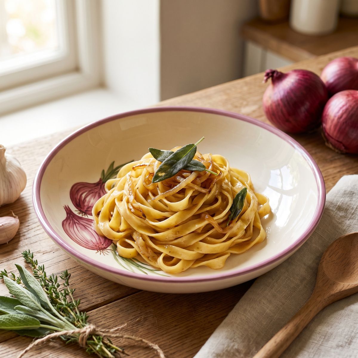 La Table Onion Pasta Bowl 24cm