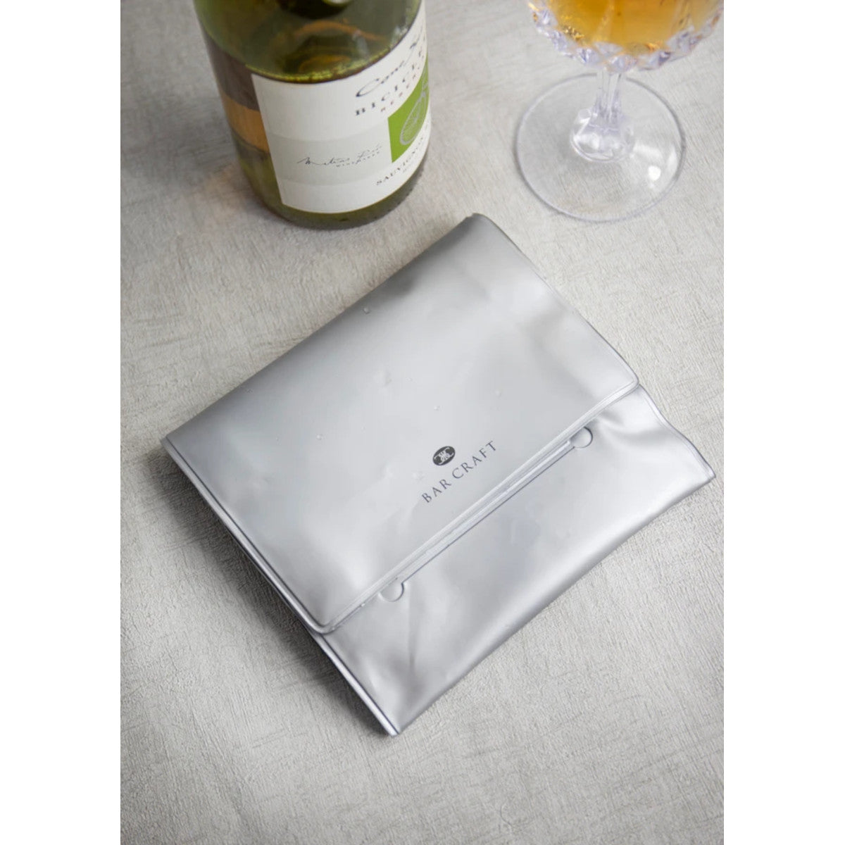 BarCraft Wine Cooler Wrap Around Silver