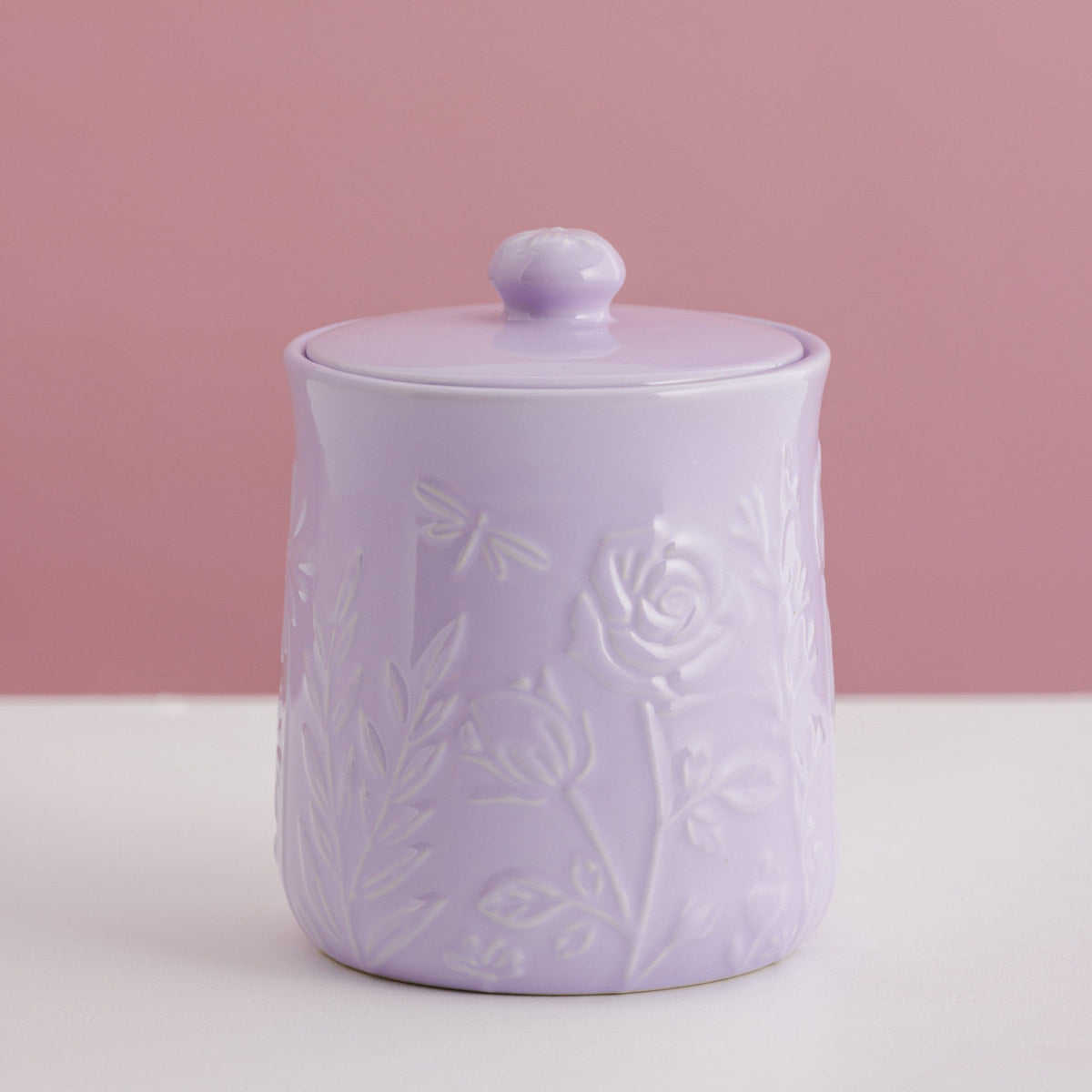 Mason Cash In The Meadow Storage Jar Lilac 15cm (800ml)