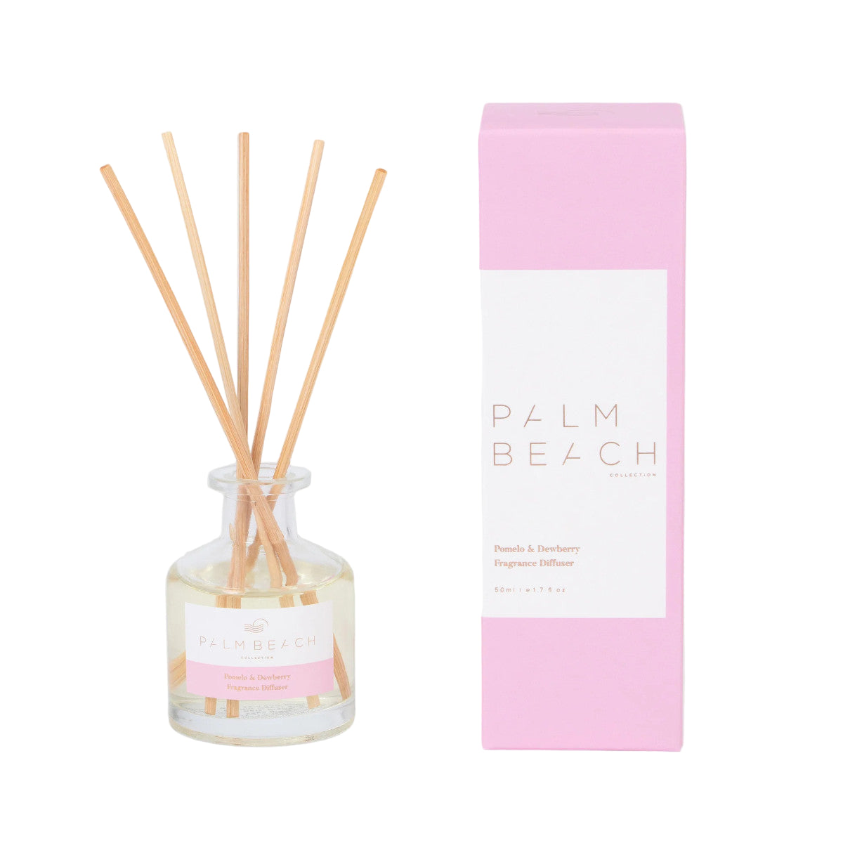 Palm Beach Collection Pomelo & Dewberry Mini Reed Diffuser 50ml