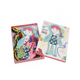 Rex London Children's Cardboard Stitching Kit Dress-up Dolly | Minimax