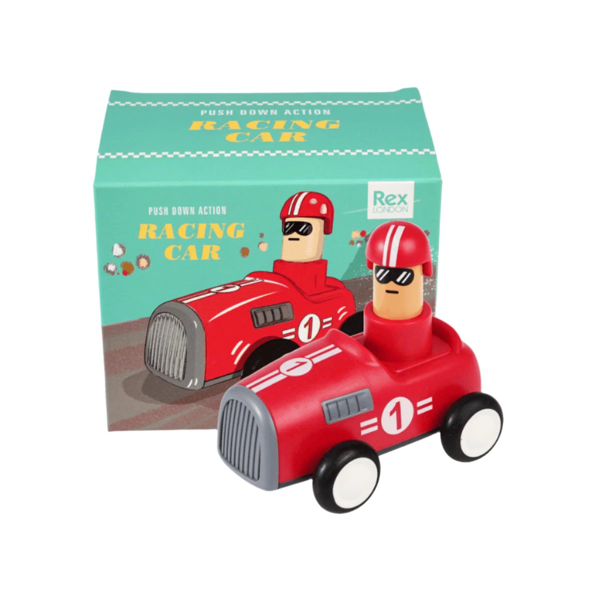 Rex London Push Down Action Racing Car | Minimax