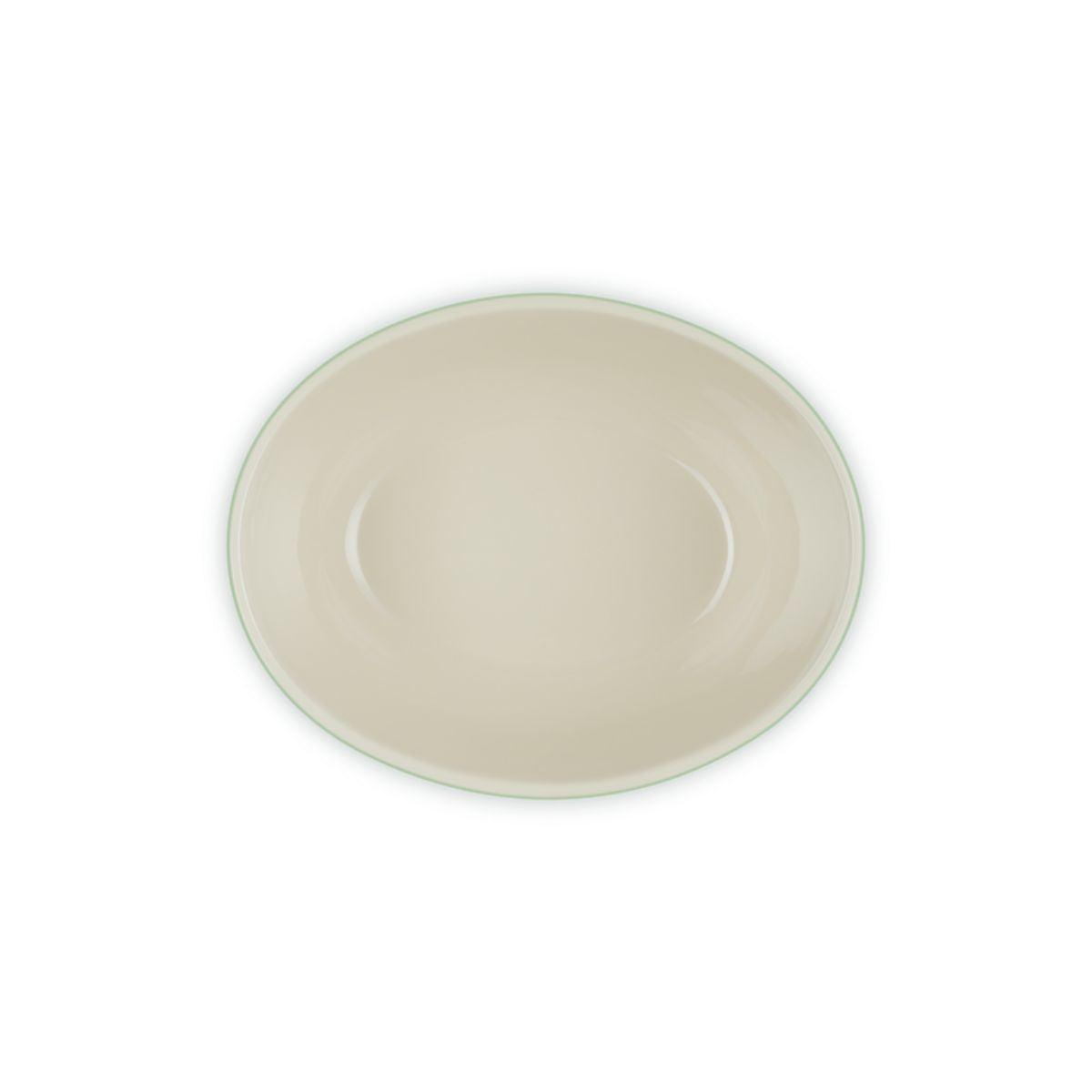 Le Creuset Oval Serving Bowl Bamboo Green 29cm (3.2L) | Minimax