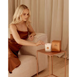 Maine Beach Rangelands Sandalwood Fragrance Candle 380g | Minimax - with a woman
