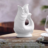 Wade Pottery Fish Jug White 1.2L | Minimax