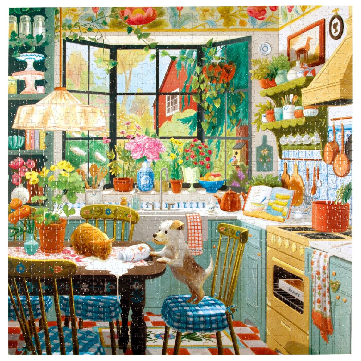 eeBoo Spring Time Kitchen Puzzle 1000 Piece | Minimax
