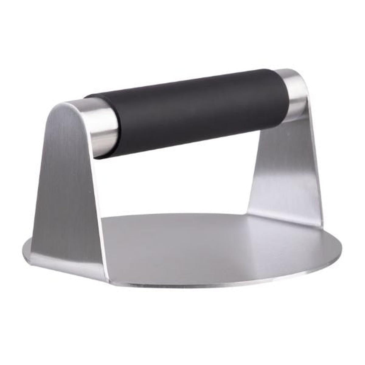Urban Grill Smash Stainless Steel Patty Press 14cm – heavy-duty burger press with wide base for perfectly even smashed patties.